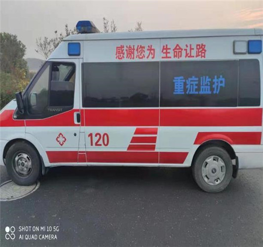 五通桥救护车出租服务案例3